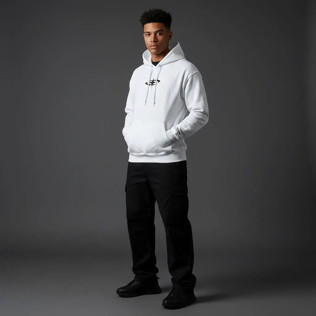 Sudadera Unisex Blanco Esencia Norvany